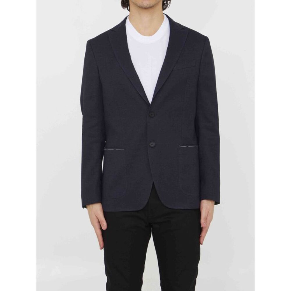 Tonello Men Linen And Viscose Jacket